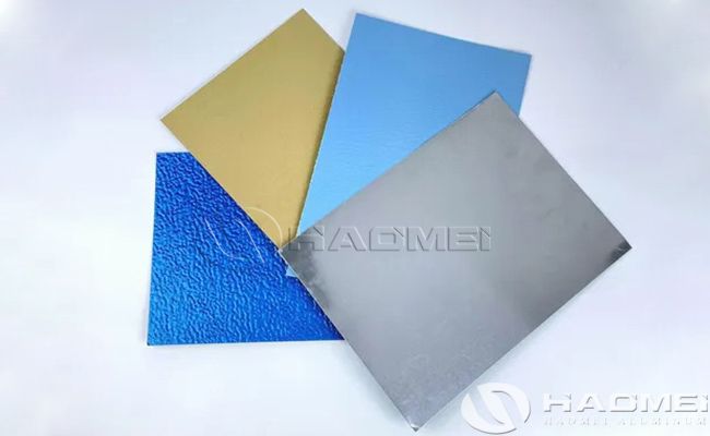 aluminium sheet with moisture barrier