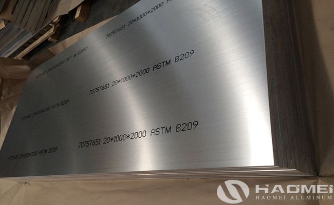 7075 T651 Aluminum Plate