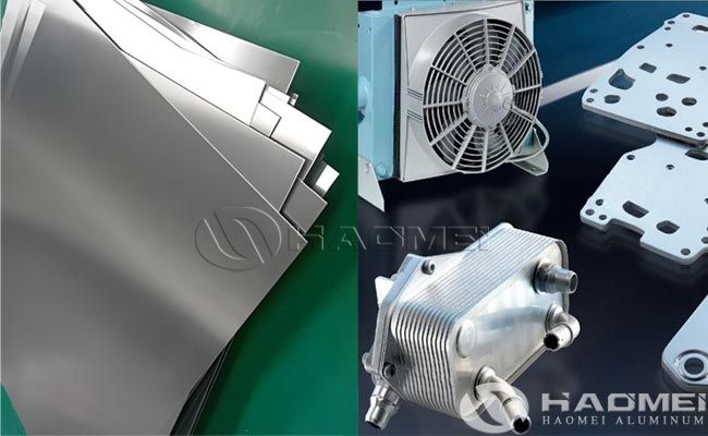 aluminum cladding plates 4045/3003/4045 for oil cooler