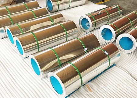 smooth finish aluminum roll jacketing