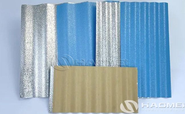 aluminum corrugated with Polykraft paper