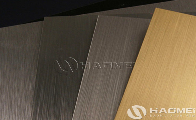 Brushed Aluminum Sheet